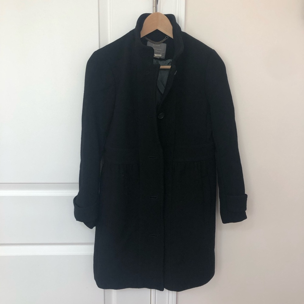 J Crew‎ Coletta Coat in double cloth wool 8p - Picture 2 of 9